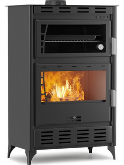 Thermogatz GSA 20 Oven Ατσάλινη Ξυλόσομπα Αερόθερμη με Φούρνο