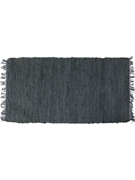 Δερμάτινο Χαλάκι (70x140) San Lorentzo Flat Grey