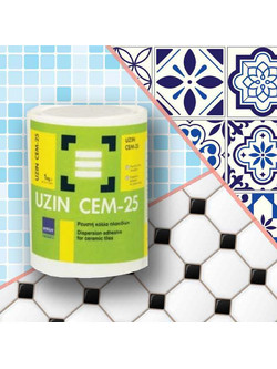 UZIN CEM-25 Ακρυλική Κόλλα Πλακιδίων Ρευστή 1Kgr (2-0560)