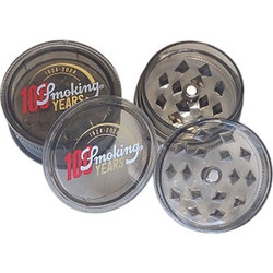 Smoking Grinder Τρίφτης Πλαστικός Black 100 Years 45mm - 2 Parts