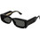 Gucci GG1528S 001 Γυαλιά Ηλίου Τετράγωνα Κοκάλινα Μαύρα με Μαύρο Polarized Φακό