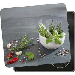 Γυάλινη επιφάνεια εργασίας 3 σε 1 Herb Kitchen 56x50 εκ. 2712922500