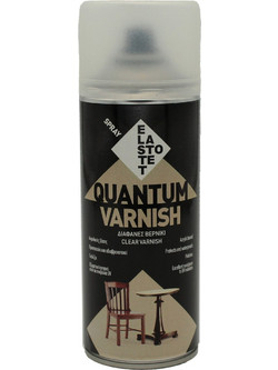 Elastotet Quantum Varnish Σπρέι Βερνίκι Διάφανο Ματ 400ml