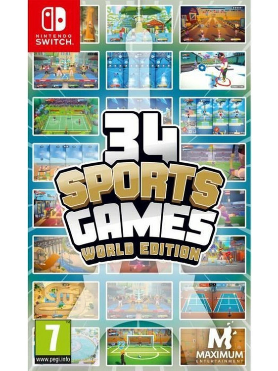 34 Sports Games World Edition Nintendo Switch