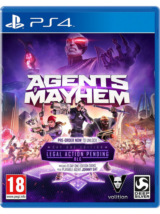 Agents Of Mayhem PS4