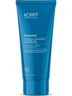 Korff Essential Purifying Cleansing Gel Καθαρισμού Προσώπου 200ml