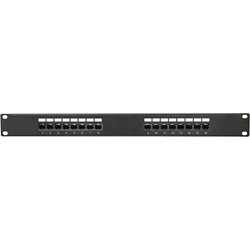 Masterlan PP61-16-MS Patch Panel 19 16xRJ45 Cat.6 UTP