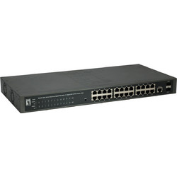 LevelOne GEP-2652 Unmanaged L2 Switch με 24 Θύρες Ethernet 1000Mbps και 2 SFP θύρες