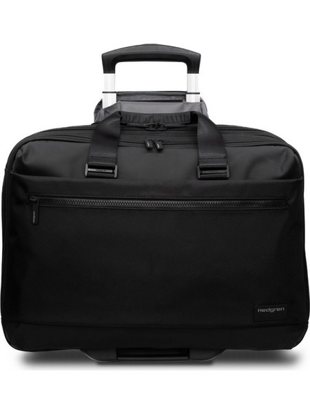 Hedgren HNXT10 003 Τσάντα Επαγγελματική 15.6" Τροχήλατη Μαύρη