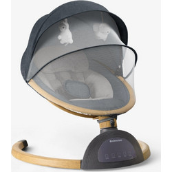 KikkaBoo Ashlee Relax Μωρού Κούνια με Μουσική έως 9kg Ανθρακί