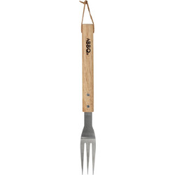 Πηρούνα ψησίματος BBQ με ξύλινη λαβή - 38cm