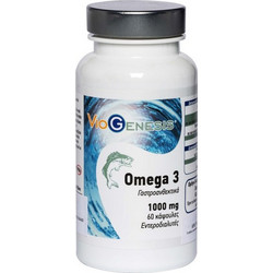 VioGenesis Omega 3 Ιχθυέλαιο 1000mg 60 Κάψουλες