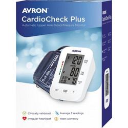 Avron Cardiocheck Plus Ψηφιακό Πιεσόμετρο Μπράτσου με Ένδειξη Αρρυθμίας