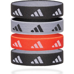 Adidas Performance Hair Ties Λαστιχάκια Μαλλιών 4-Τεμάχια (ADAC-16210) Μαύρο