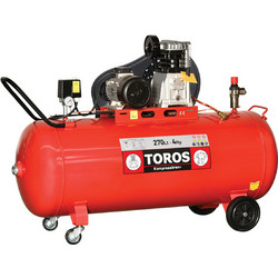 Toros 602042 Κομπρεσέρ Αέρος Τριφασικό 270lt 4hp