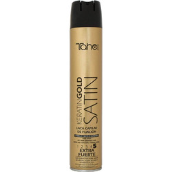 Tahe Gold Satin Fixing Level 5 Λακ Μαλλιών για Λάμψη Πολύ Δυνατό Κράτημα 400ml