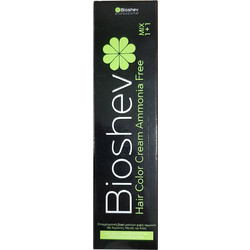 Bioshev Hair Color Cream Ammonia Free 7.34 Ξανθό Ντορέ Χάλκινο Μόνιμη Βαφή Μαλλιών Χωρίς Αμμωνία 100ml
