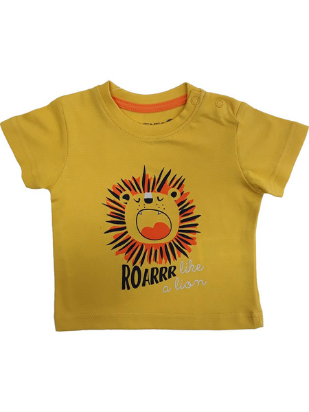 T-shirt Μπλουζάκι Lion Roarrr Venere Yellow 8010658
