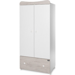 Ντουλάπα Exclusive Lorelli White Light Oak New 10170120045