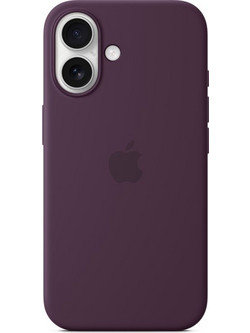 Apple iPhone 16 Silicone Case with MagSafe Plum (MYY43ZMA)