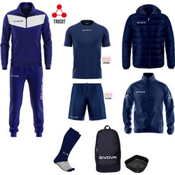 GIVOVA BOX ALMASPORT EDITION 71 ΜΠΛΕ ΛΕΥΚΟ/ΜΠΛΕ
