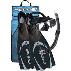 Cressi Set Pluma Black