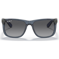 Ray-Ban RB4165 6596/T3 Ανδρικά Γυαλιά Ηλίου Τετράγωνα Κοκάλινα Μπλε με Γκρι Degradee Φακό
