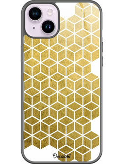 Gold Cubes Θήκη Κινητού Σχέδιο 50038 - iPhone, iPhone 14 Plus, Groove Case