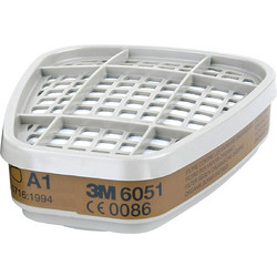 Φίλτρο A1 6051 3M Filters 6000 Series Αερίων Οργανικών Ατμών