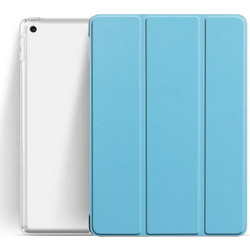 Θήκη Book Trifold με Πλάτη TPU Σιλικόνης για Lenovo M10 Plus TB-X606F - Γαλάζιο
