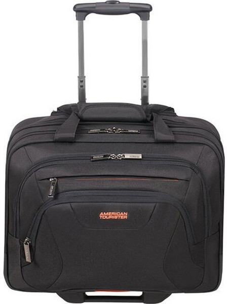American Tourister At Work Rolling Tote 88533-1070 Βαλίτσα Καμπίνας με 2 Ρόδες Μαύρη
