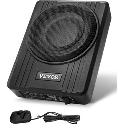 Vevor YL-105C Αυτοενισχυόμενο Subwoofer Αυτοκινήτου 10" 300W RMS με Κούτα