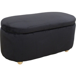 FOSTER ΣΚΑΜΠΟ VELVET BLACK ΜΕ ΑΠΟΘ. ΧΩΡΟ 99Χ45X45εκ