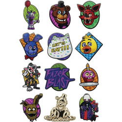 FaNaTtik Five Nights at Freddy's Display Mystery Pin Badges (12 Τεμάχια)