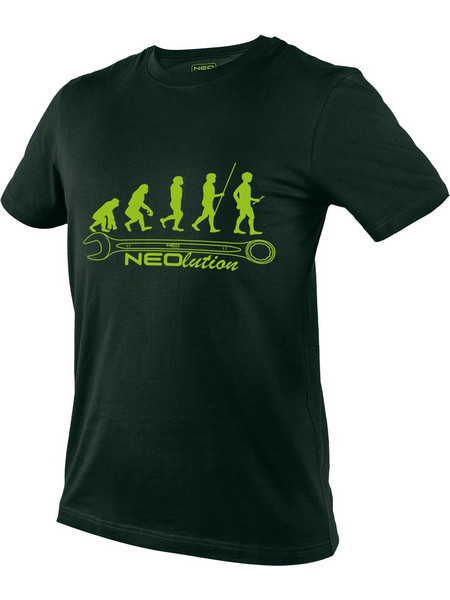 NEO TOOLS T-Shirt Neolution σκούρο πράσινο 81-640-XXL