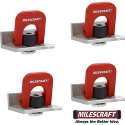 Milescraft 4031 Σετ στοπ ταχείας σύσφιξης για Τ-Slot T-Track 4τεμ CamStops