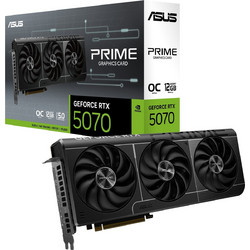 Asus GeForce RTX 5070 12GB GDDR7 Prime OC Κάρτα Γραφικών