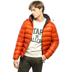 Staff Tyler Ανδρικό Μπουφάν Χειμωνιάτικο Puffer Πορτοκαλί 66-001.048-Ν0086
