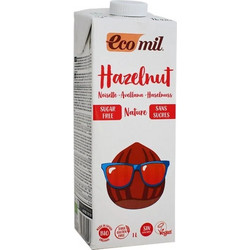 Ecomil Βιολογικό Φυτικό Γάλα Φουντούκι Χωρίς Ζάχαρη 1000ml