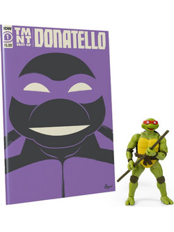 The Loyal Subjects Teenage Mutant Ninja Turtles x IDW Comic Book Donatello 13cm Exclusive