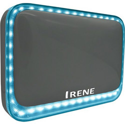 ΣΕΙΡΗΝΑ IRENE HORIZONTAL ΓΚΡΙ ΜΕ ΓΑΛΑΖΙΟ ΦΑΝΟ ΕΞΩΤΕΡΙΚΟΥ ΧΩΡΟΥ