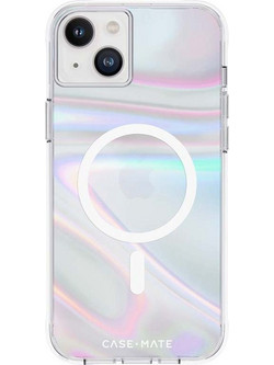 Case-Mate Soap Bubble MagSafe - Case for iPhone 14 Plus (Iridescent) - (CM049256)