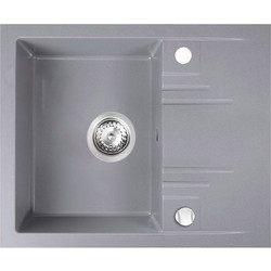 FERRO DRGM48/58GA Νεροχύτης Inox Αντιστρεφόμενος 58x48cm