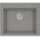 Pyramis Pyragranite Siros Υποκαθήμενος Νεροχύτης Γρανίτη Ματ Industrial Grey 57x51.5cm 070201201