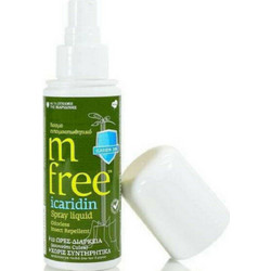 M Free Icaridin Odorless Liquid Εντομοαπωθητικό Γαλάκτωμα σε Spray 80ml