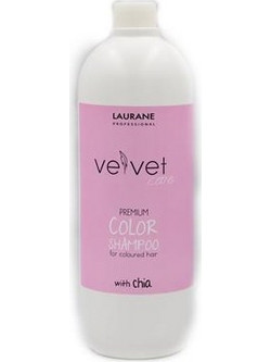 Laurane Velvet Care Premium Color Σαμπουάν για Προστασία Χρώματος για Βαμμένα Μαλλιά 1lt