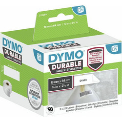 Dymo 450 Αυτοκόλλητες Ετικέτες σε Ρολό για Εκτυπωτή Ετικετών 19x64mm 2τμχ