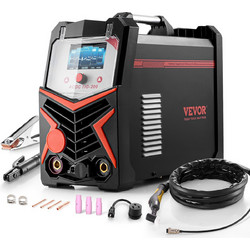 VEVOR TIG Welder 6-in-1 AC/DC Welding Machine Pulse Spot MMA Stick IGBT LED