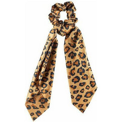 Medisei Scrunchy Μαλλιών Καφέ Animal Print