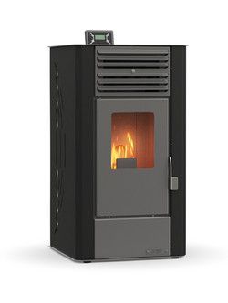 Thermogatz Aero GSP 12 Black Σόμπα Pellet Αερόθερμη 12kW